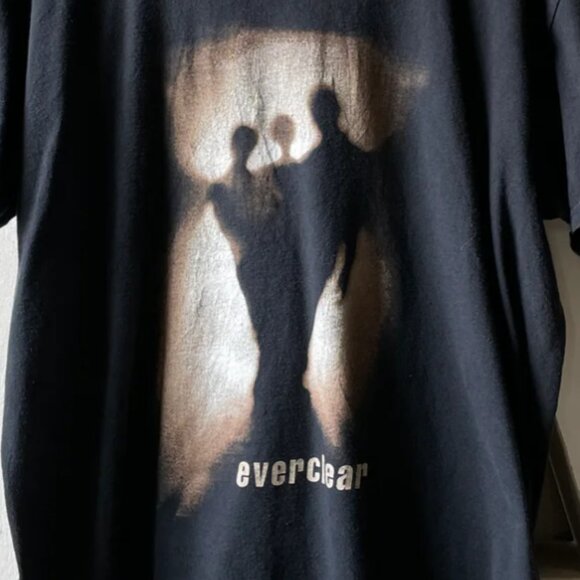 Vintage Everclear Band Tour Concert T-Shirt, Black Cotton Unisex S-3XL 26 - Picture 2 of 5
